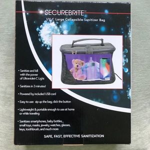 Securebrite Large Collapsible Sanitizer Bag